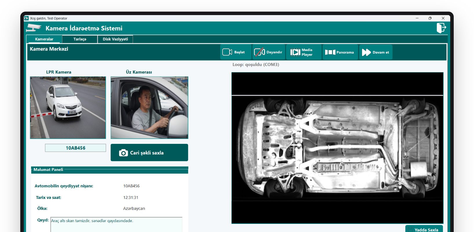 Operator view