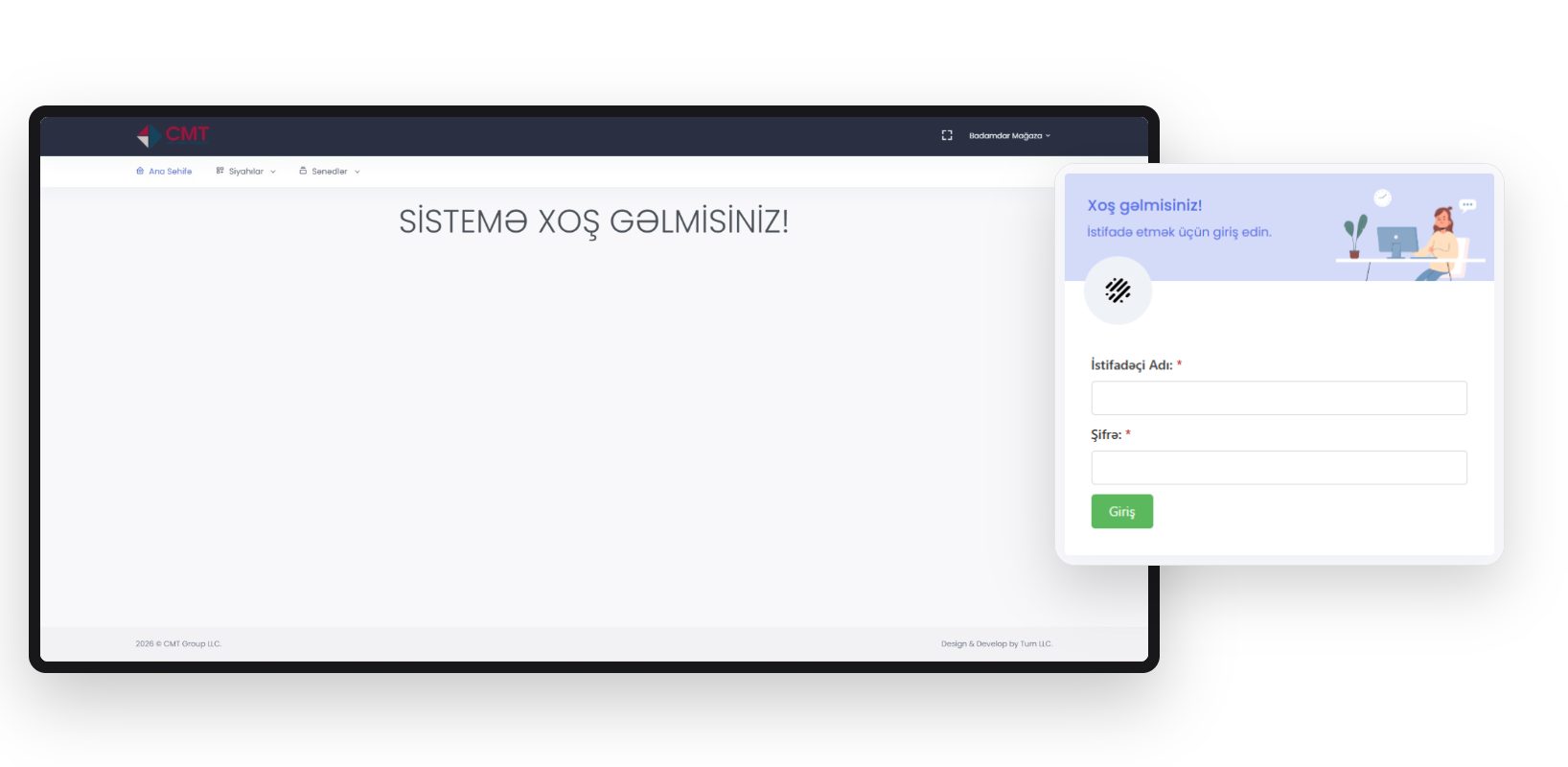 Sign-in & stores