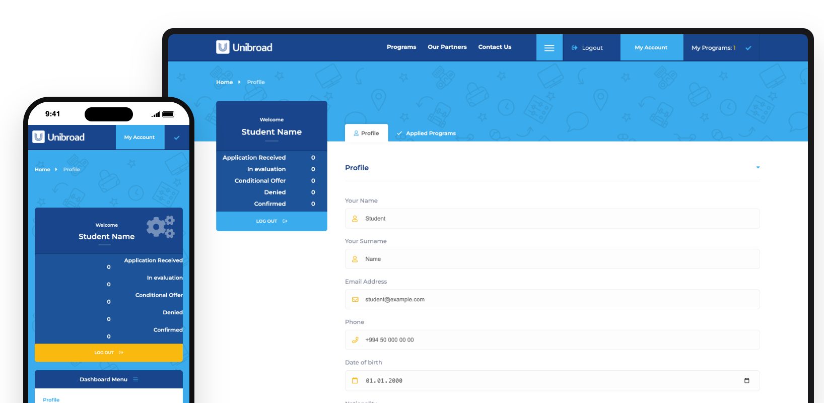Student account