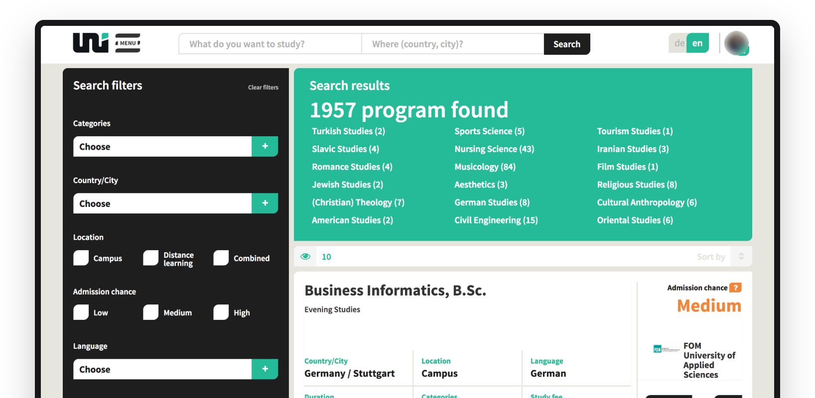 Program search
